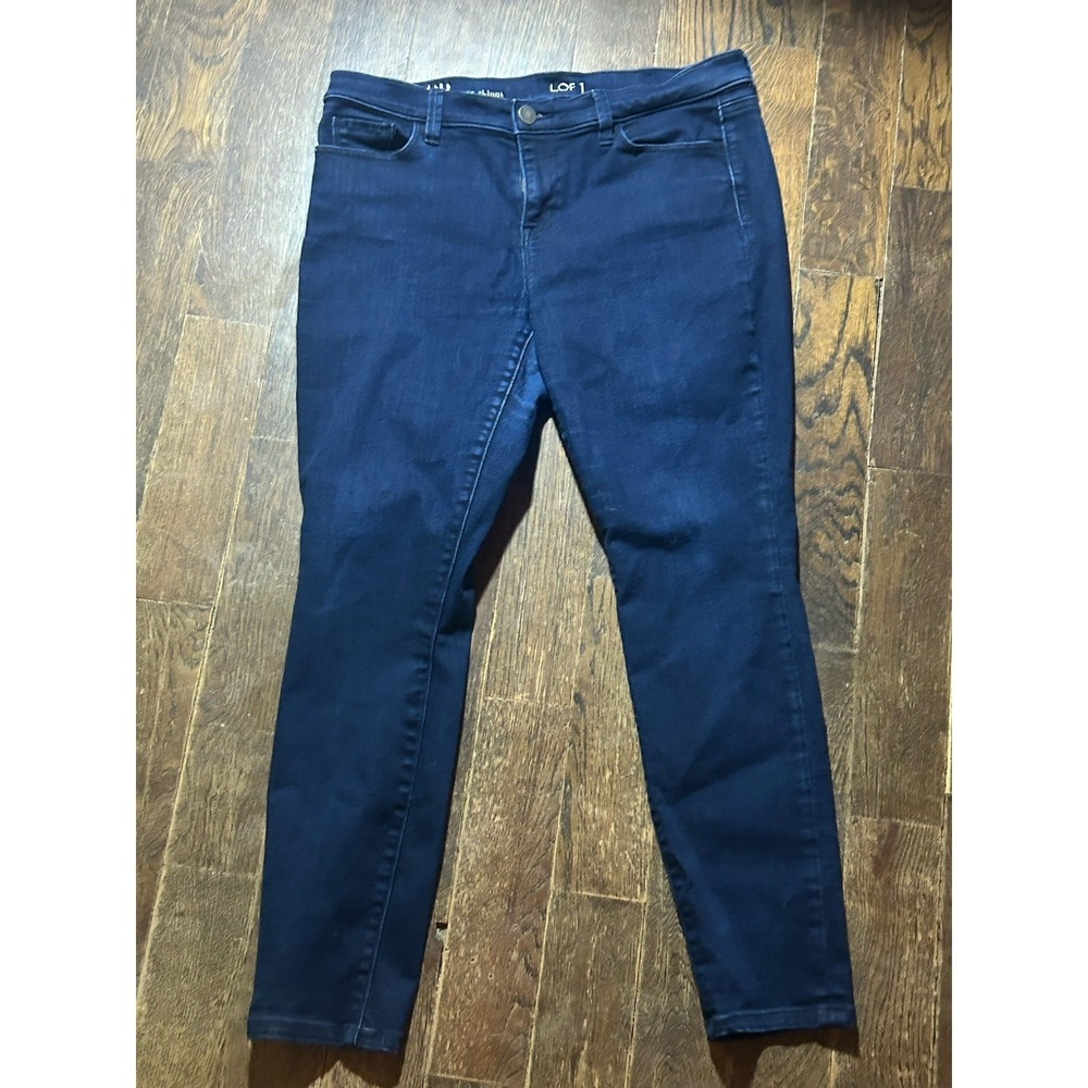 LOFT Super Skinny‎ Jeans Dark Blue Women's Size 10p
